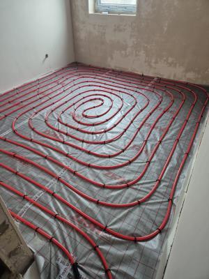 Instalace rozvodů podlahového topení